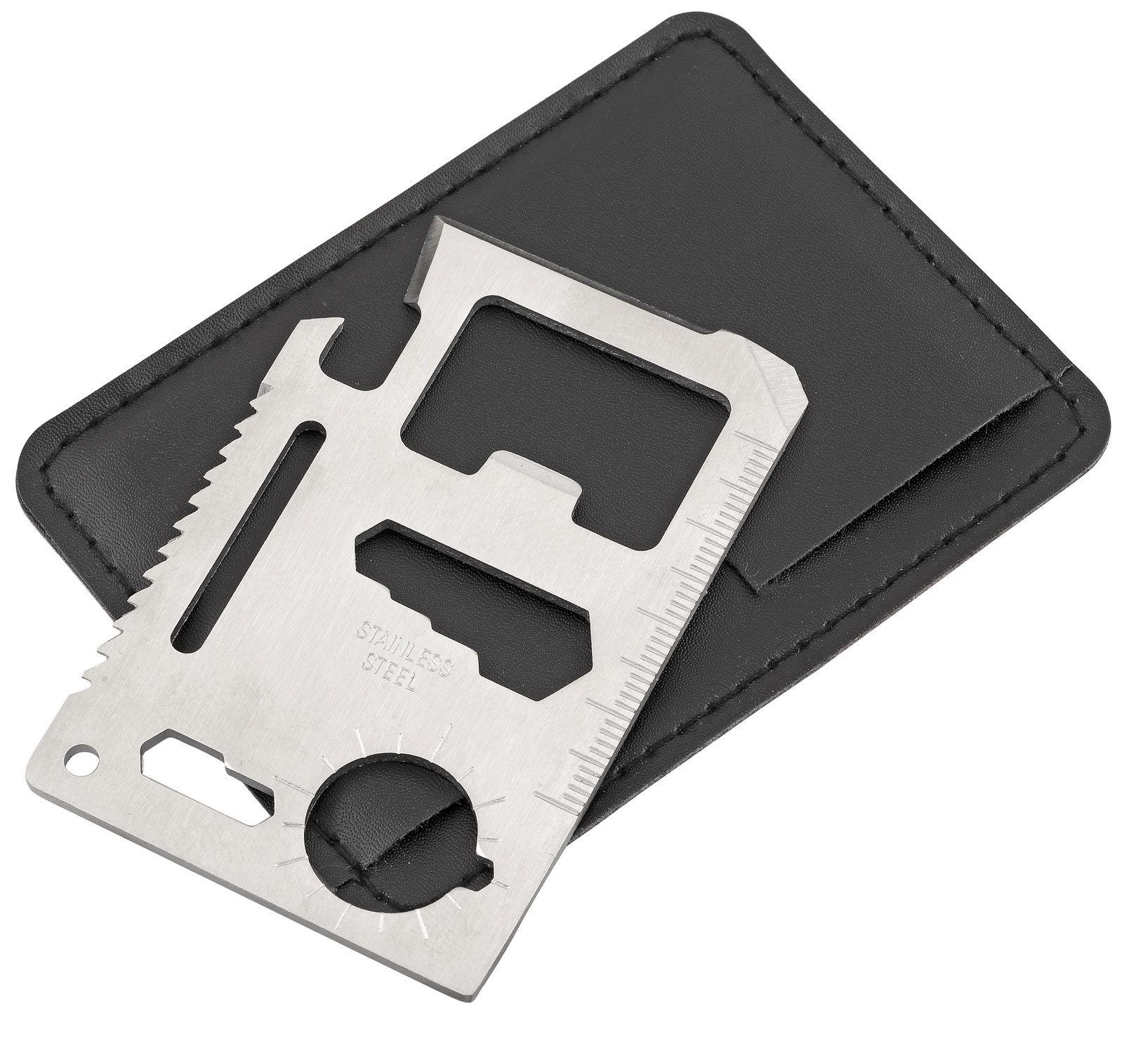 Best Offer Multitool Mini-Werkzeugset-Tool / aus Edelstahl / im Kreditkartenformat