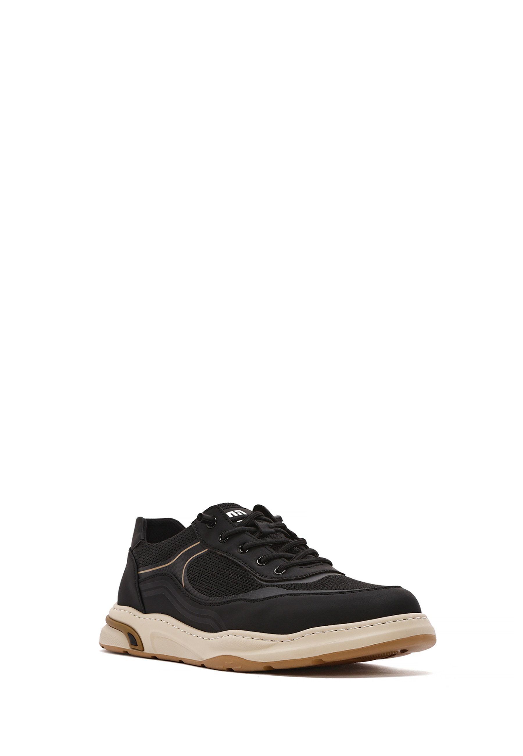 Derimod Leder Sneaker Schnürsenkel, Textilfutter, EVA Sohle