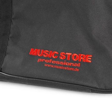 MUSIC STORE Piano-Transporttasche (Keyboardtasche KC-23 II, 108x45x18cm, Schwarz, Zubehörfach, Reißverschlüsse, 20mm Polsterung, Kompatibel mit Yamaha PSR-SX700, SX900, S775, S975, S770, S970, S750, S950), Keyboardtasche, Yamaha PSR-SX700, Yamaha PSR-SX900