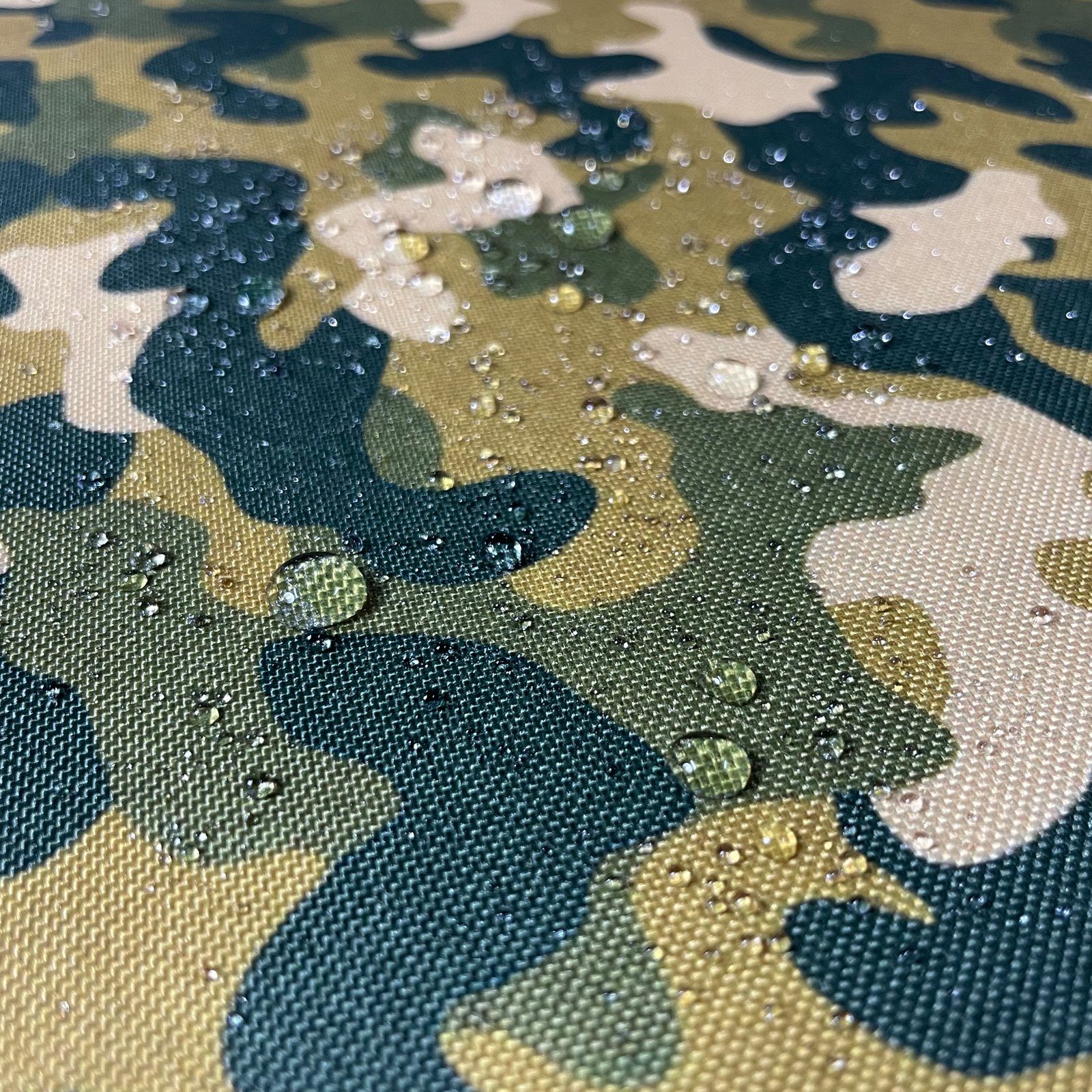 Thumbnail - FORTISLINE Stoff Polsterstoff Polyester Wasserfest mit Motiv "CAMO"