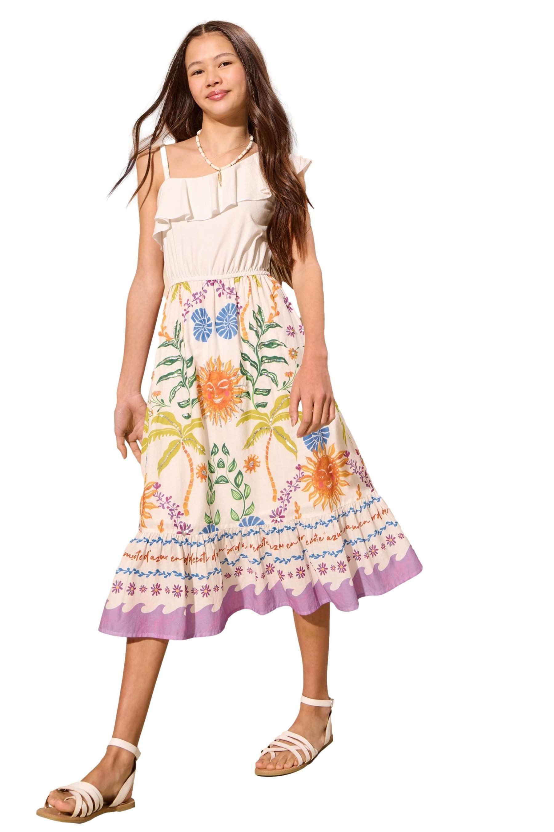 Lipsy 2-in-1-Kleid Lipsy 2-in-1-Popelinekleid, Muster, Urlaubs-Shop (1-tlg)