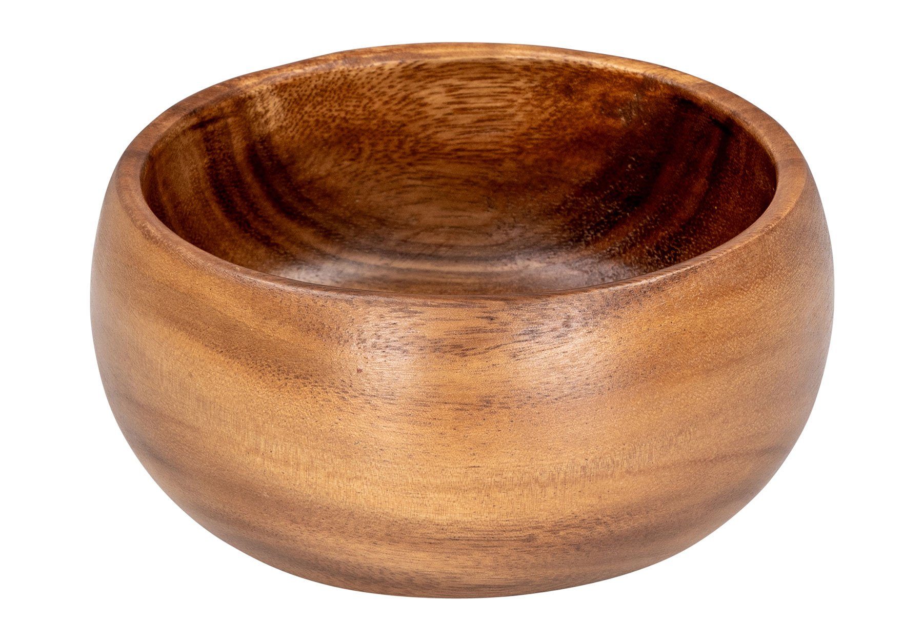 Runde Schüssel rund 15cm Akazienholz Natur 15x7cm Braun Levandeo® Dekoschale, Schale Tischdeko Holz Schale