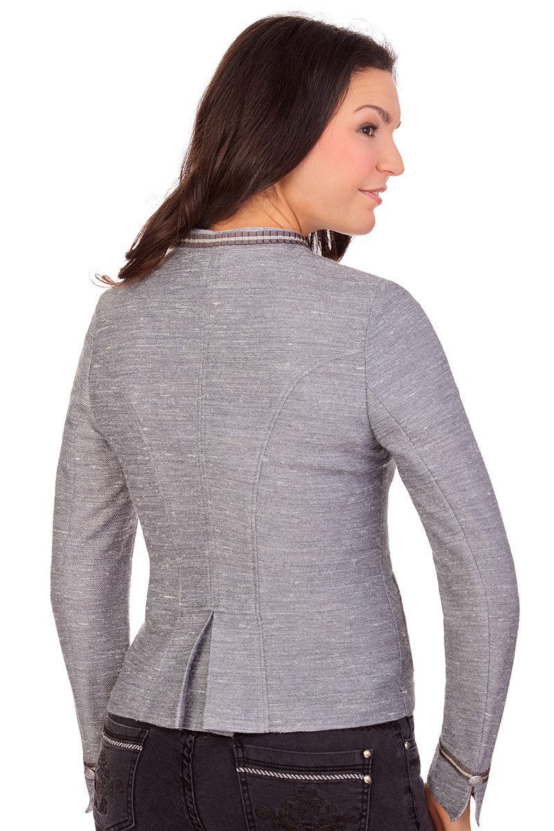 Steinbock Trachtenjanker Trachtenjacke Damen - LEONIE - hellgrau günstig online kaufen