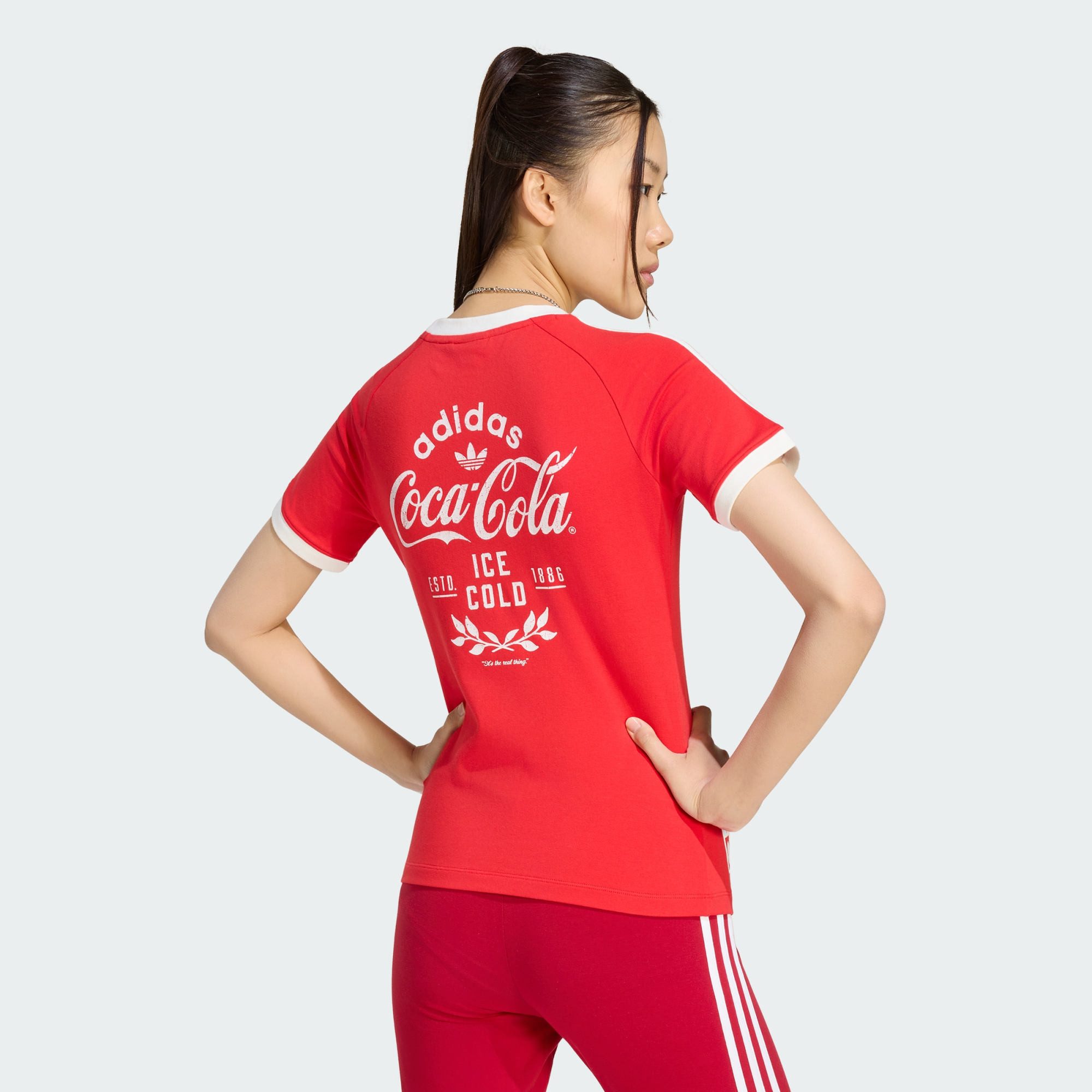 adidas Originals T-Shirt ADIDAS X COCA-COLA 3-STREIFEN T-SHIRT (1-tlg)