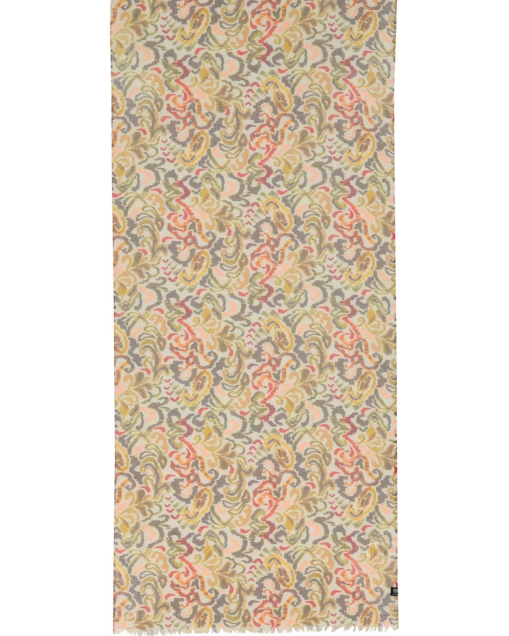 Fraas Modeschal Sustainability Edition - Schal mit abstrahiertem Paisley-Muster, (keine)