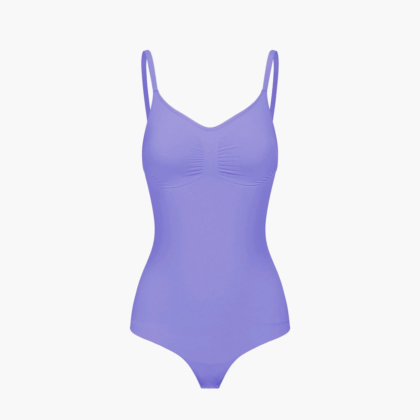 cfab Shaping-Body Bodysuit Sculpting Shapewear mit String-Soft Violet-3XL (1-tlg)