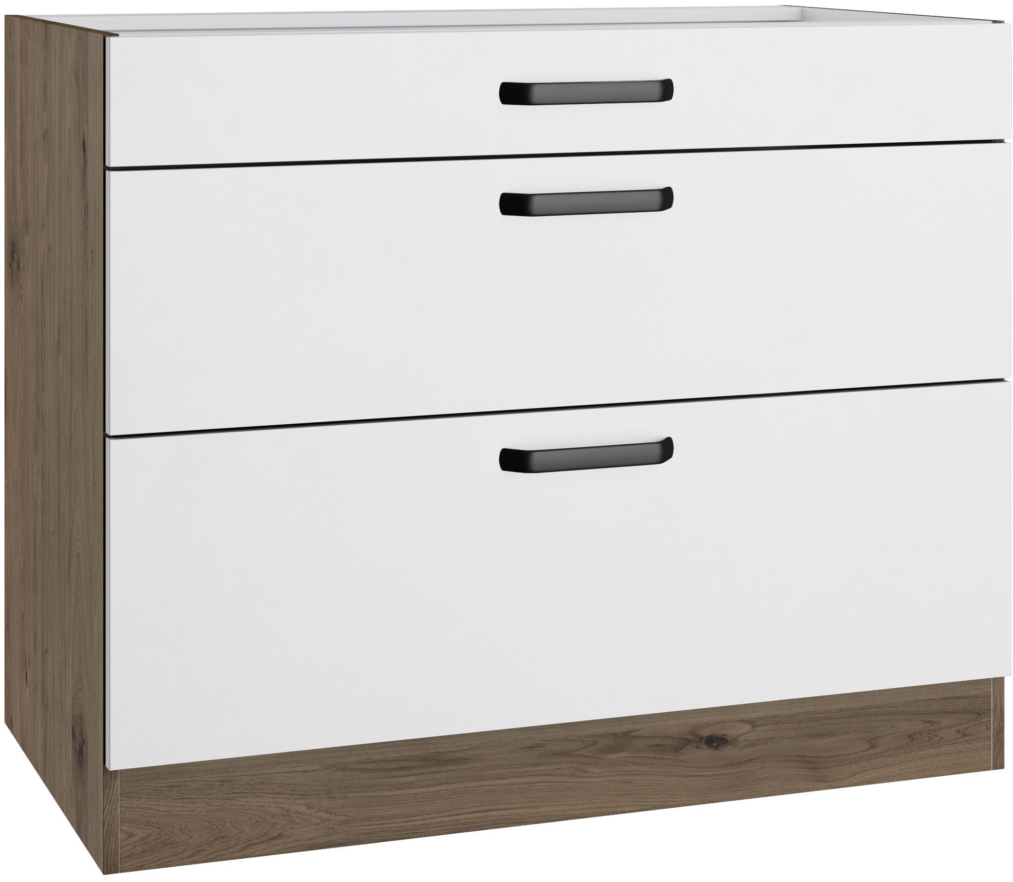 wiho Küchen Unterschrank Elba, mit zwei günstig online kaufen