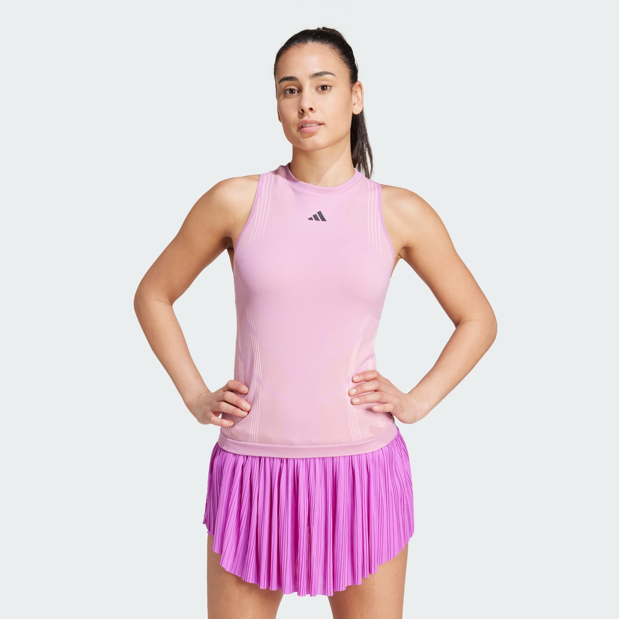 adidas Performance Tanktop TENNIS PRO AEROREADY SEAMLESS Y-TANKTOP