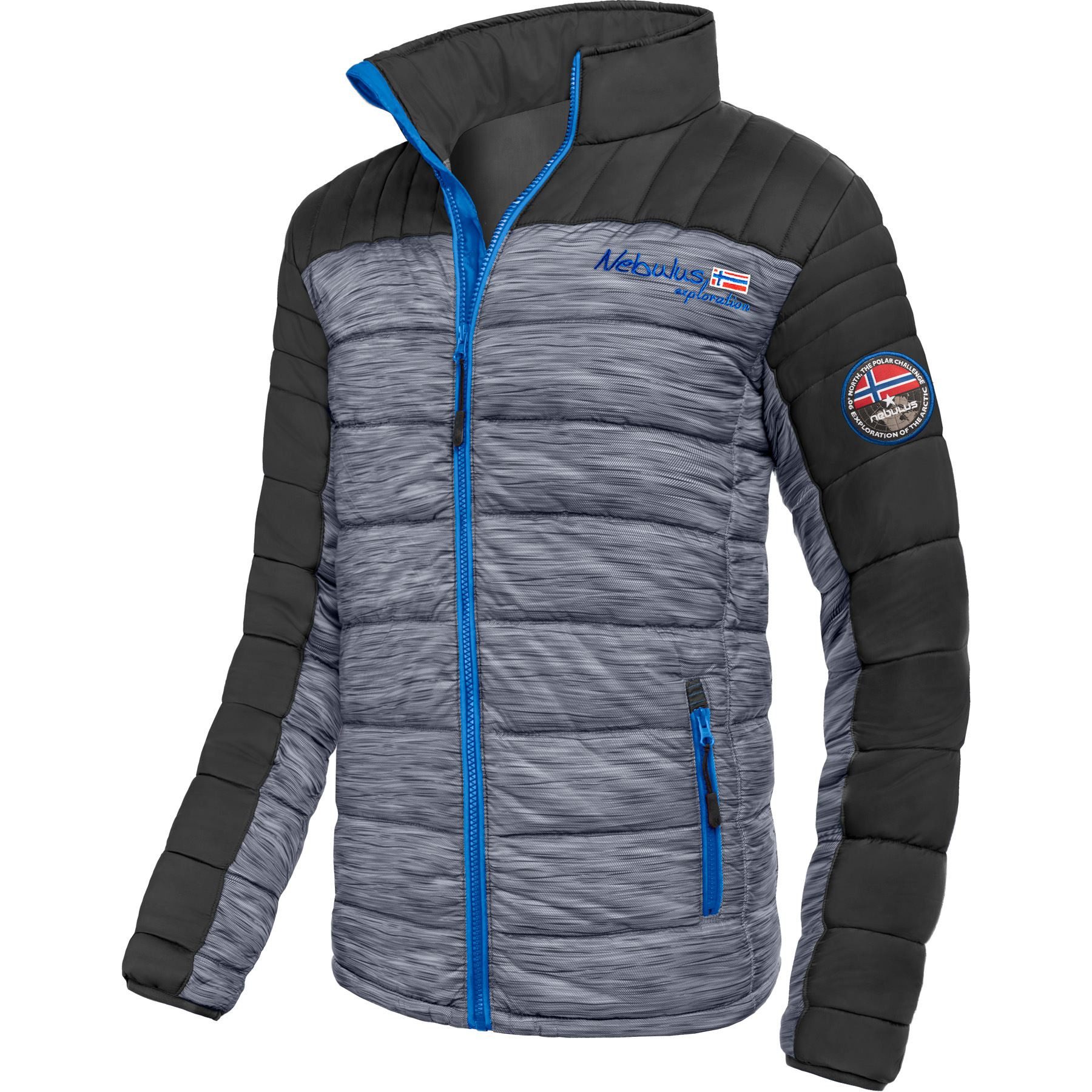 Nebulus Winterjacke EMOTION, P5890 - Herren, schwarz-kobalt, S
