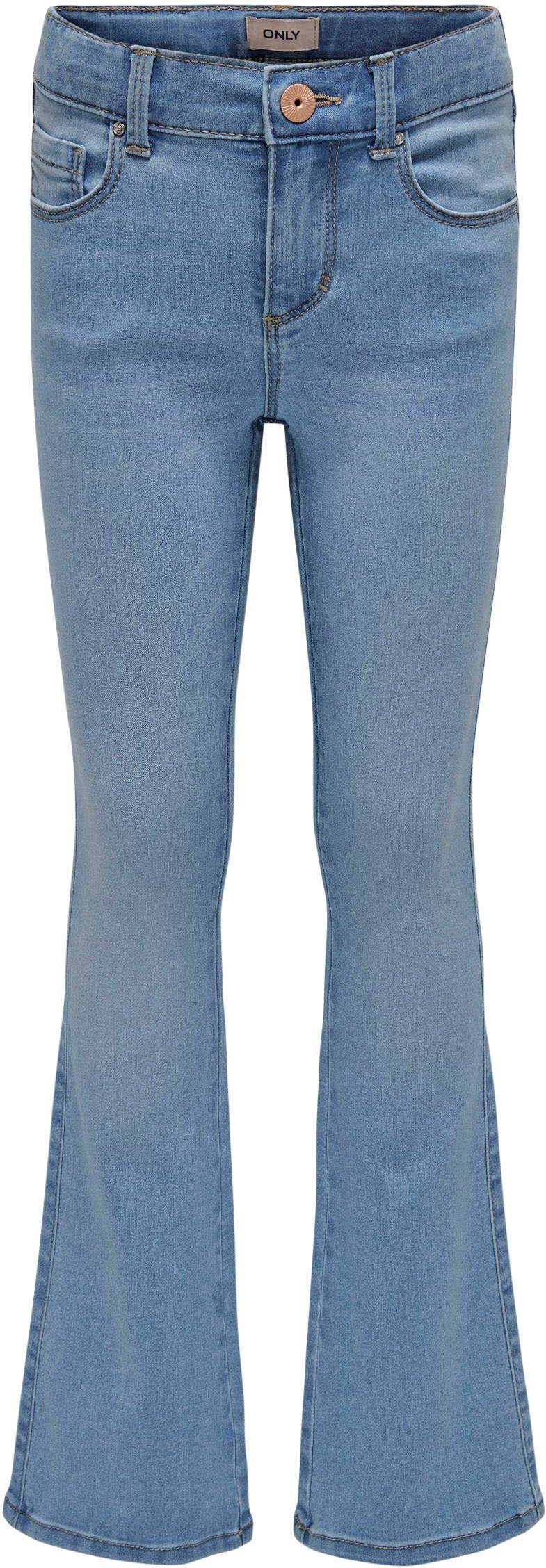 LIFE NOOS KIDS KOGROYAL ONLY Bootcut-Jeans FLARED PIM020 REG