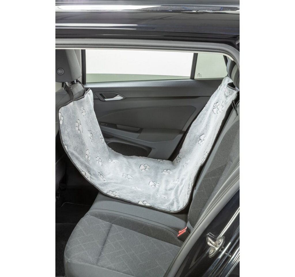 TRIXIE Tier-Autoschondecke Auto-Schondecke - grau/schwarz - 0,65 × 1,45 m