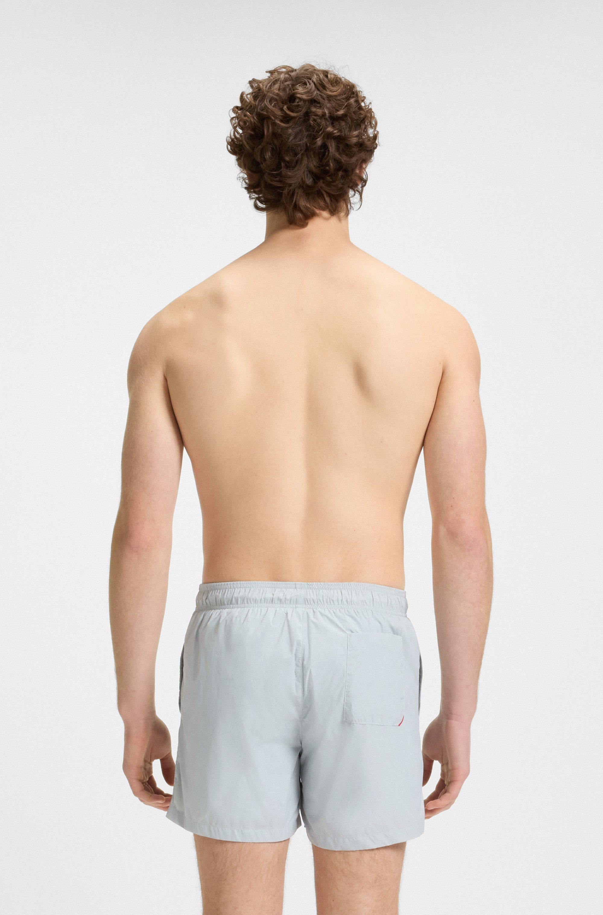 HUGO Badehose Haiti mit Markenschriftzug auf der Kordel günstig online kaufen