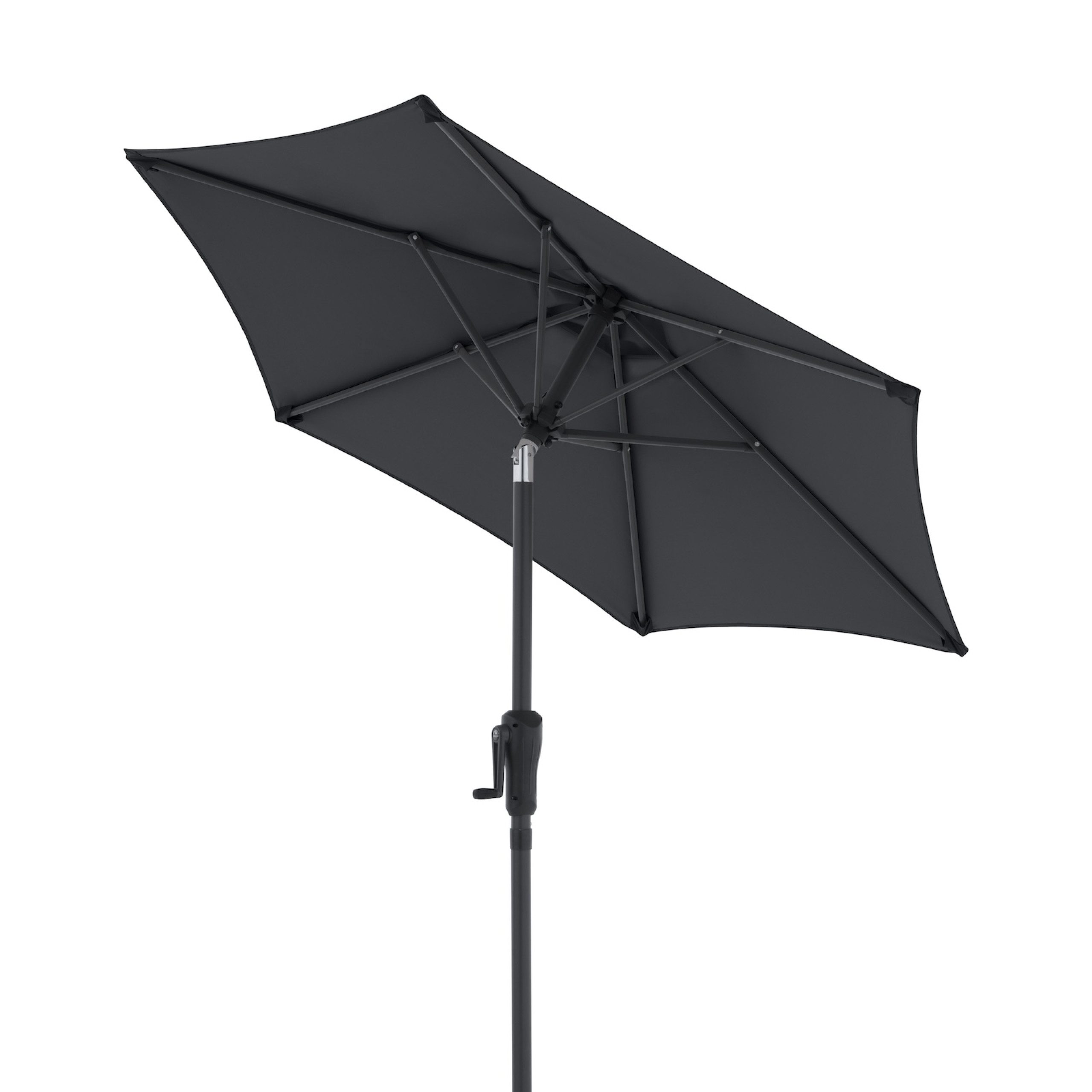 doppler® Sonnenschirm Doppler LIFE Lift ø 180 cm rund Mittelmastschirm Sonnenschirm in 4