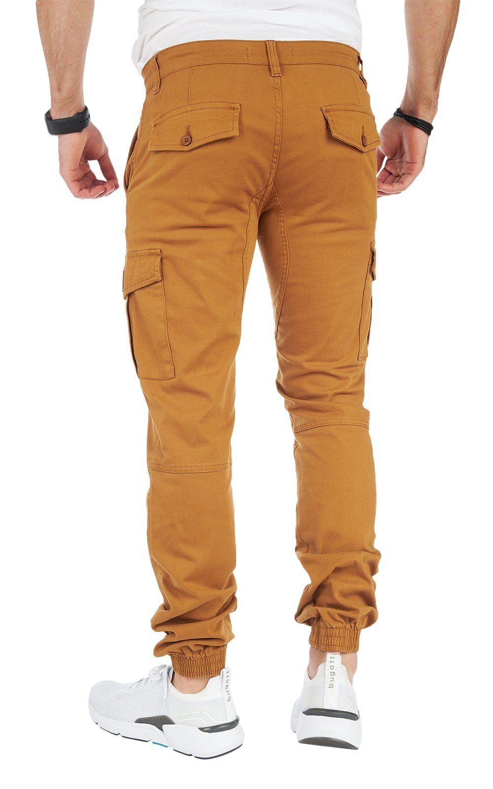 Styleko Chinohose Slim fit Cargohose Herren Cargohose männer Cargohose für Herren Jogger