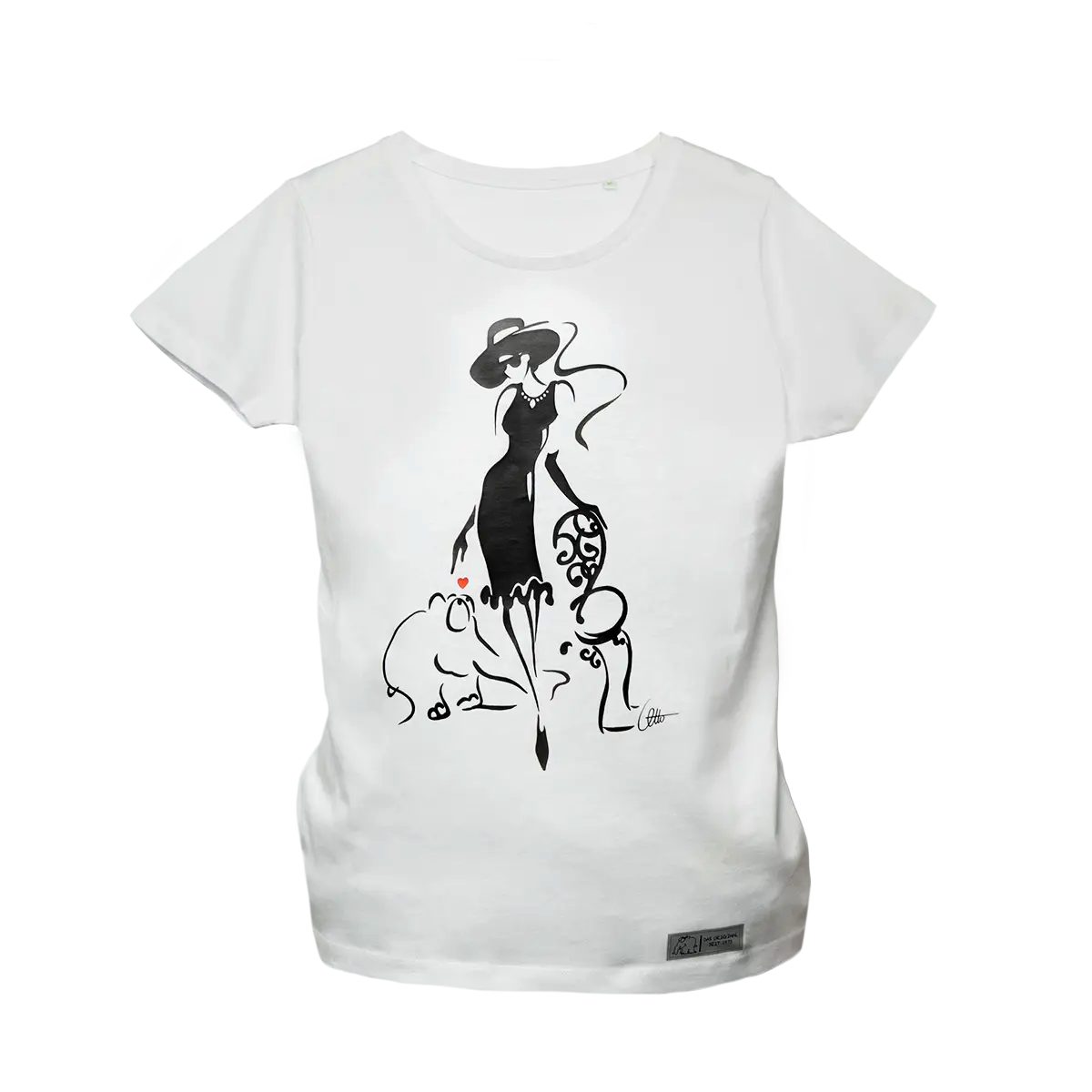 Ottifant Productions GmbH T-Shirt Damen T-Shirt Elégance by Otto Waalkes