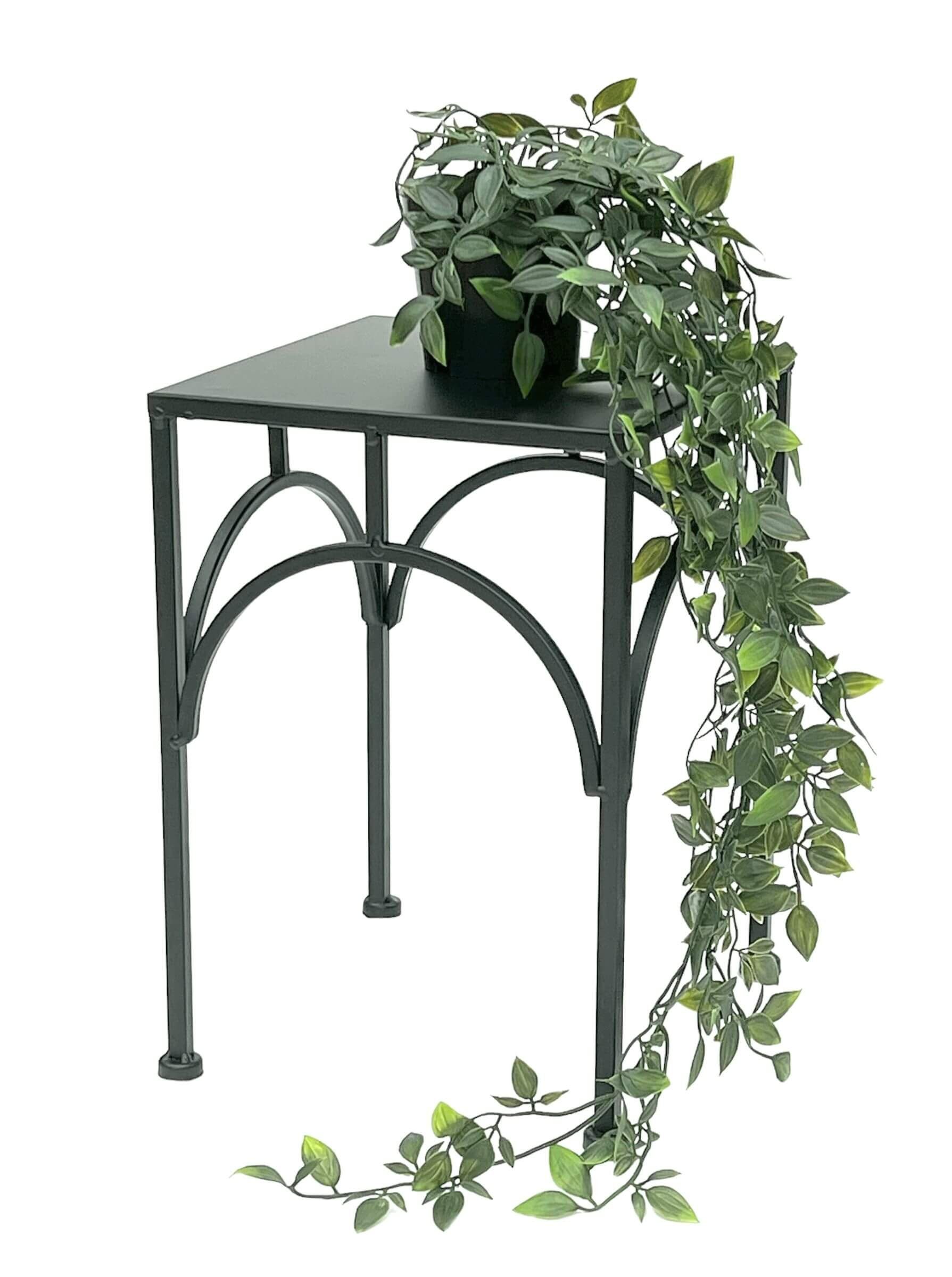 DanDiBo Blumenhocker Metall Schwarz Eckig 38 - 28 cm Beistelltisch 96449 günstig online kaufen