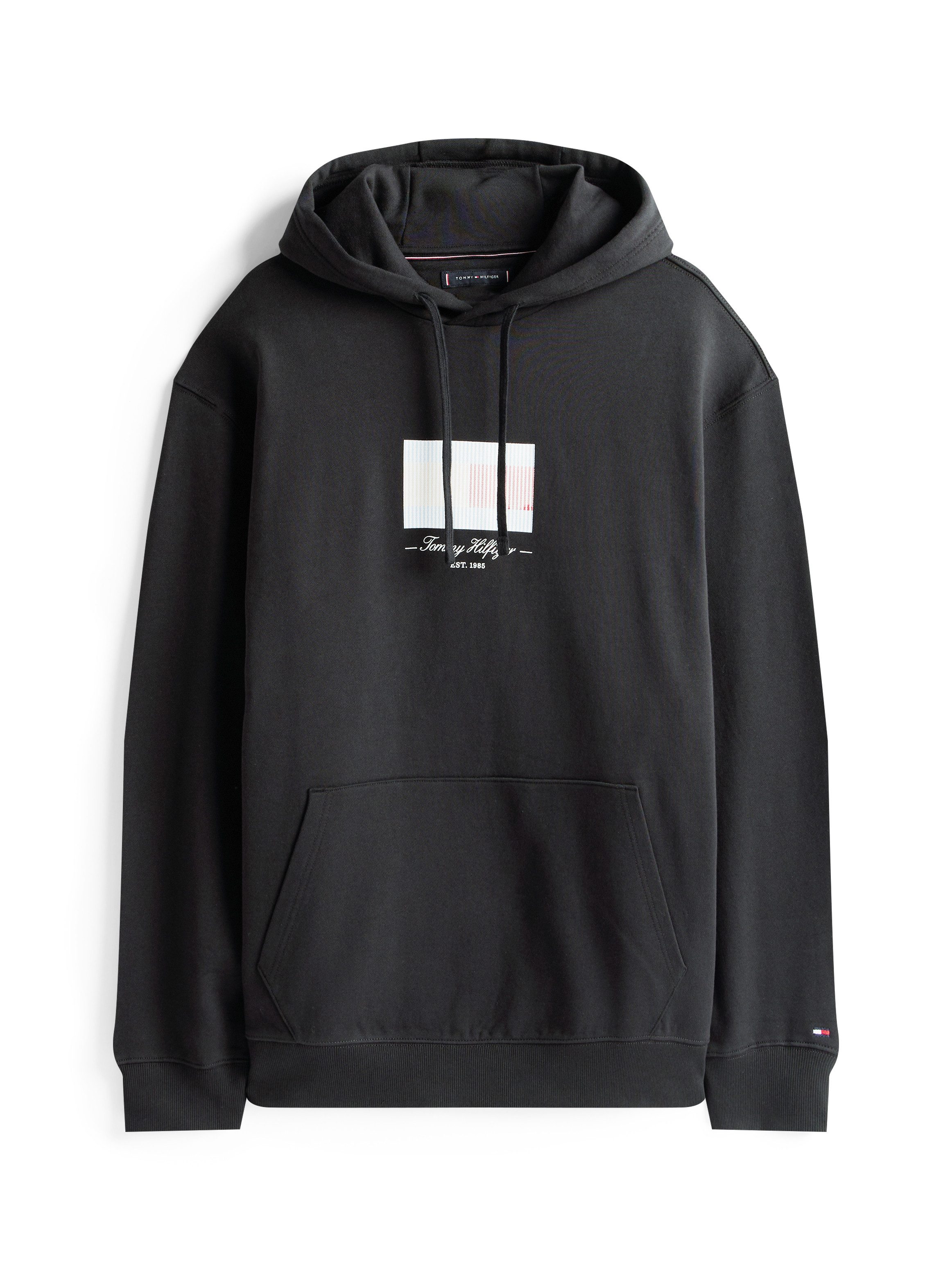 Tommy Hilfiger Big & Tall Kapuzensweatshirt BT-ITHACA FLAG HOODIE-B Große Größen