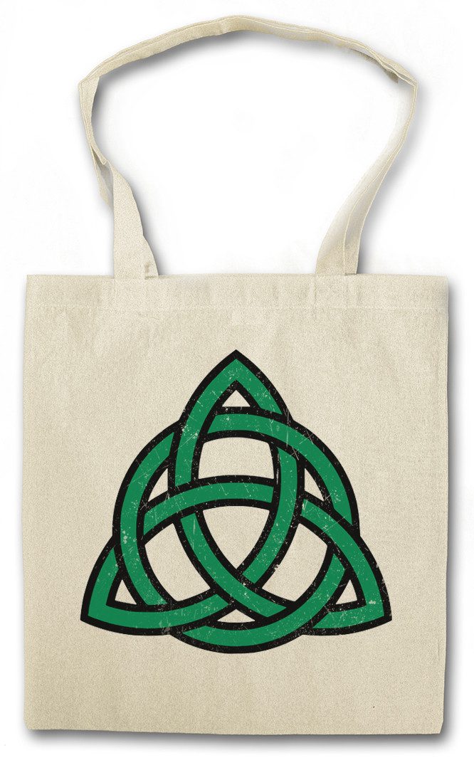 Beuteltasche Green Celtic Knot Stofftasche Kelten Tribal Knoten Keltisch Tattoo