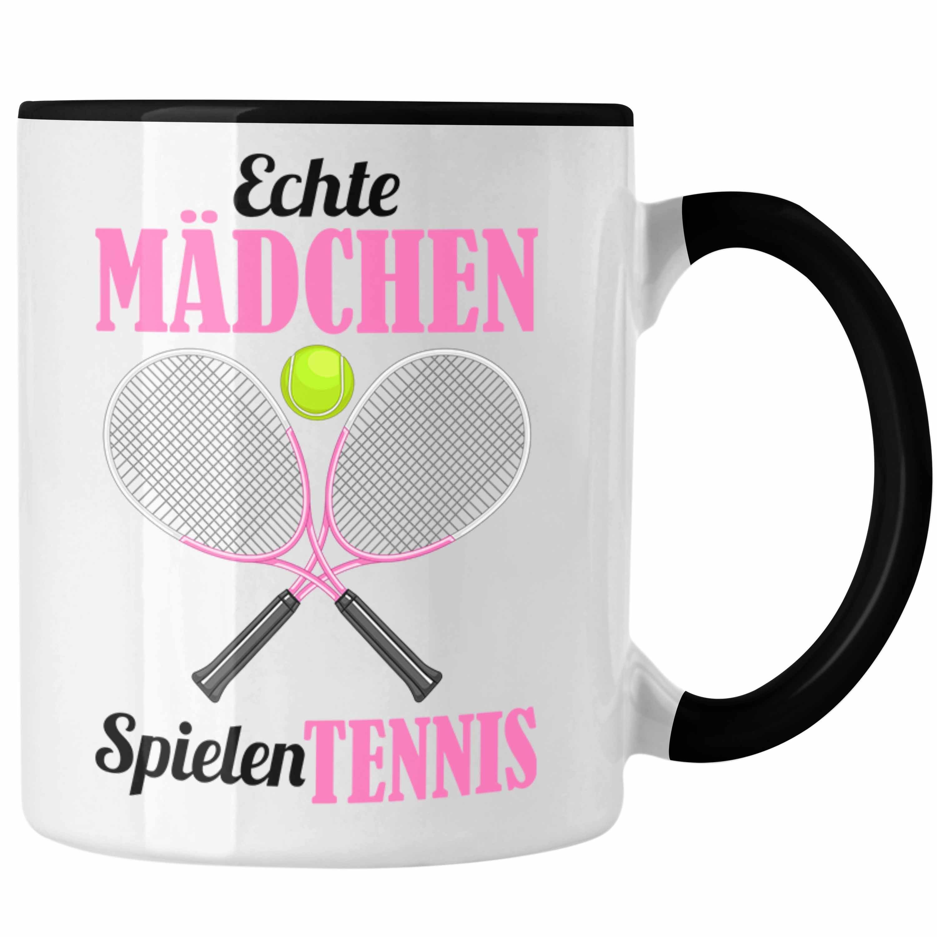 Trendation Tasse Trendation - Tennis Mädchen Frauen Geschenk Trainer Coach Tennisspiele