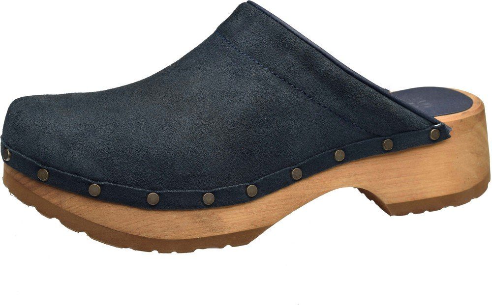 Sanita Wood-Cho Chunky Open Clog
