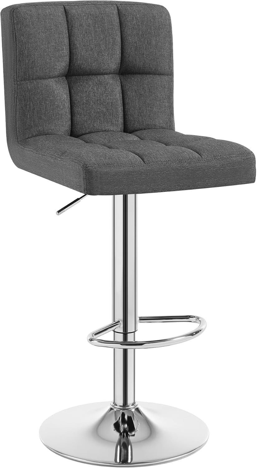 Woltu Barhocker (1 St), Barstühle verstellbar drehbar, gemütliche feines Le günstig online kaufen