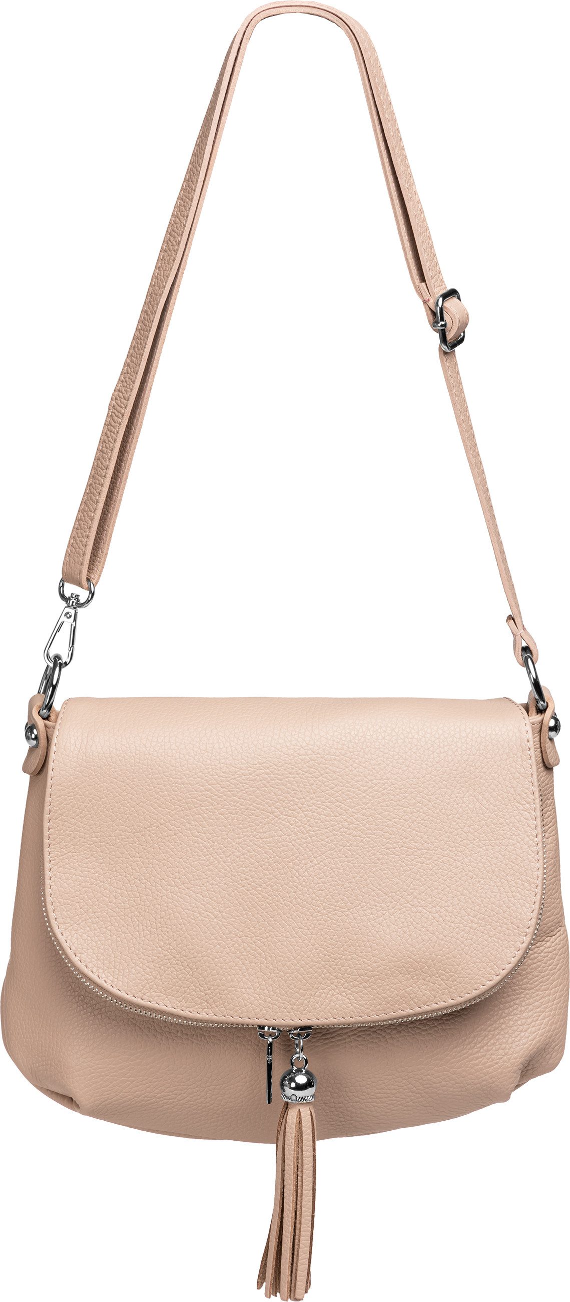 Umhängetasche Klassische Damen Leder Handtasche - CLASSIC LINE - Modell No.810