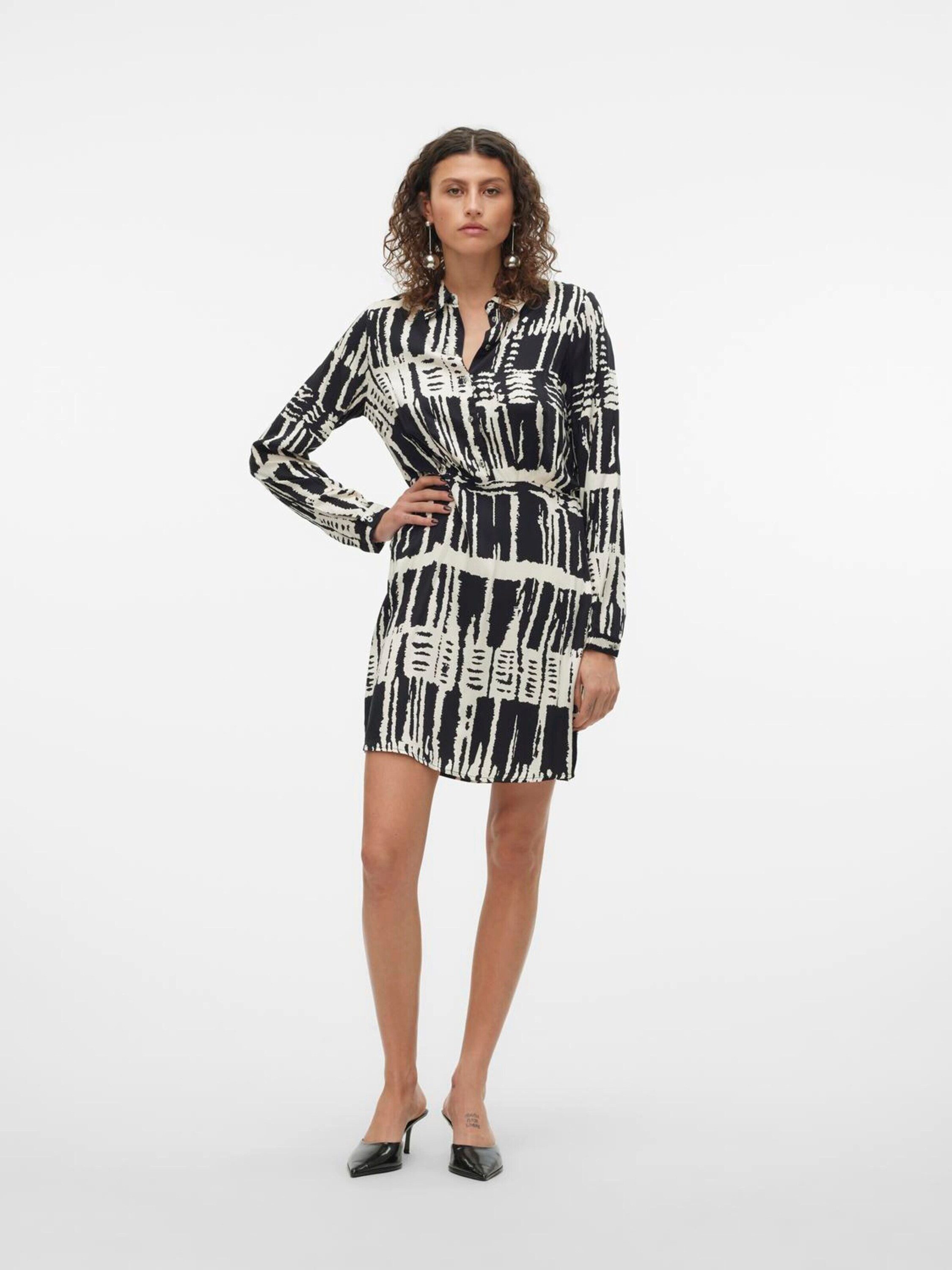 Vero Moda Blusenkleid VMCINDY CLEO (1-tlg) Plain/ohne Details günstig online kaufen