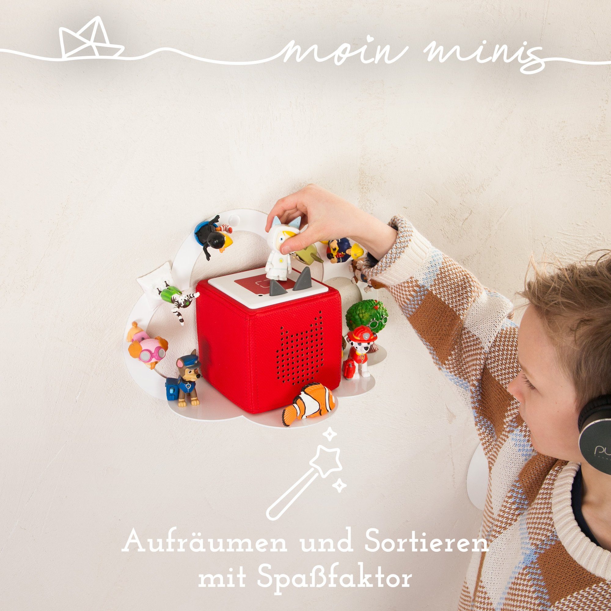 moin minis Wandregal moin minis Wolke günstig online kaufen