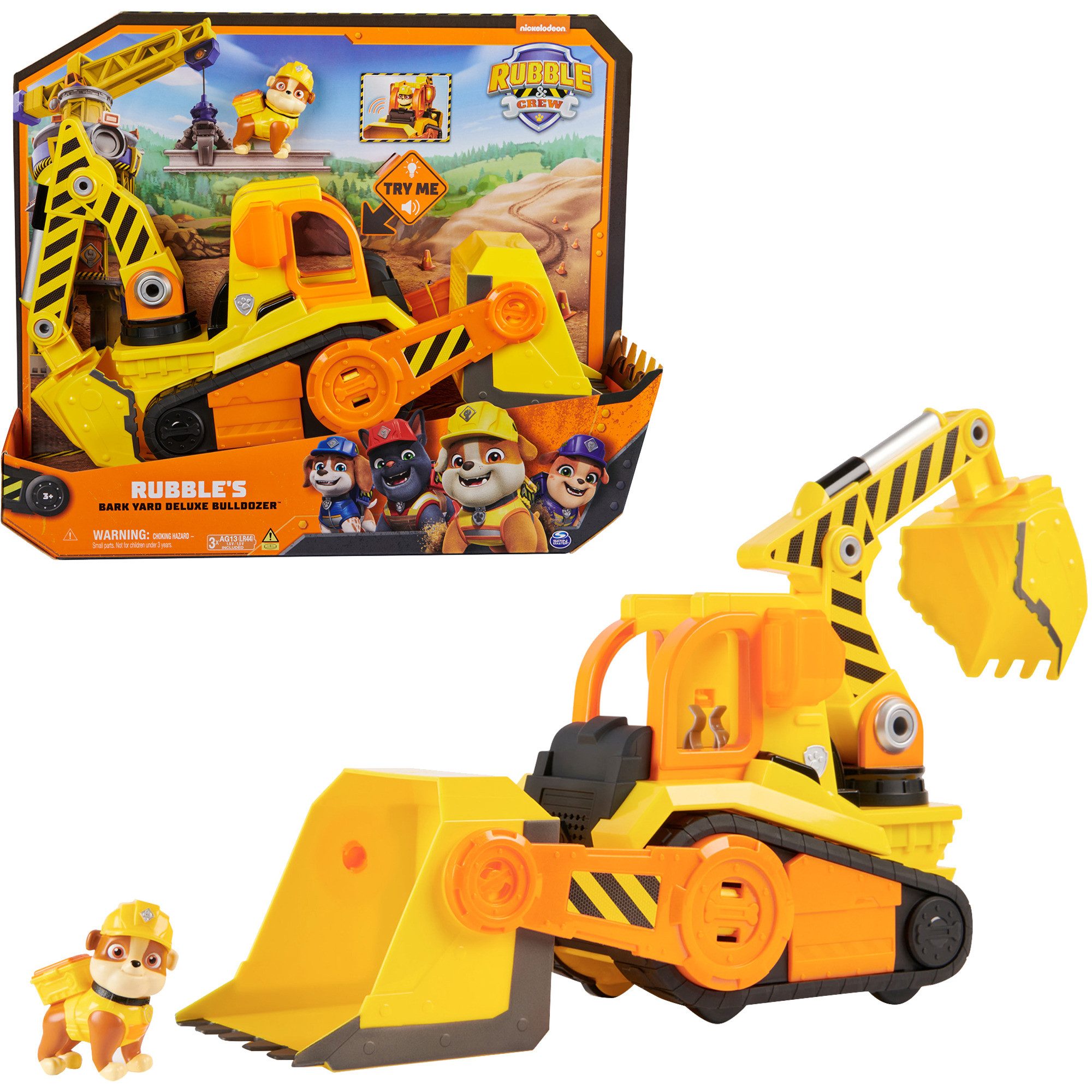 PAW PATROL Spielwelt Spin Master Rubble & Crew - Großes