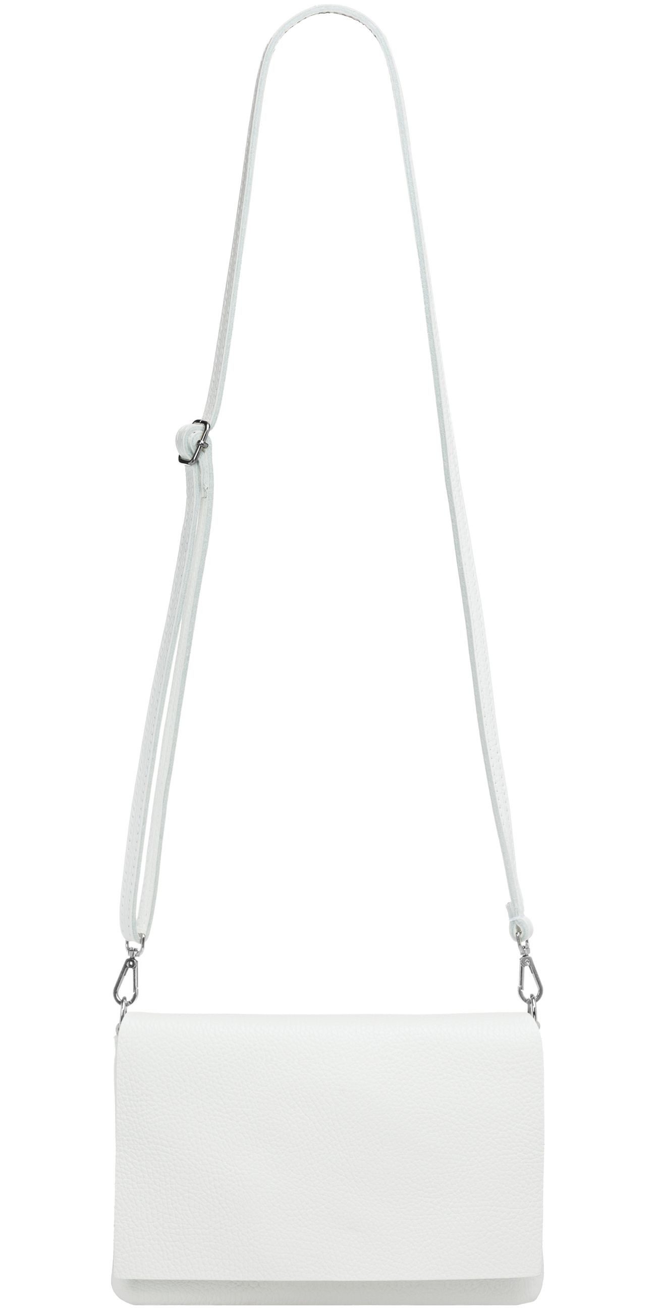 Caspar Clutch Abendtasche Stilvolle Damen Leder Tasche -CLASSIC LINE- Modell No.839, leicht, elegant & unempfindlich - 100% Echtleder - Handmade in Italy