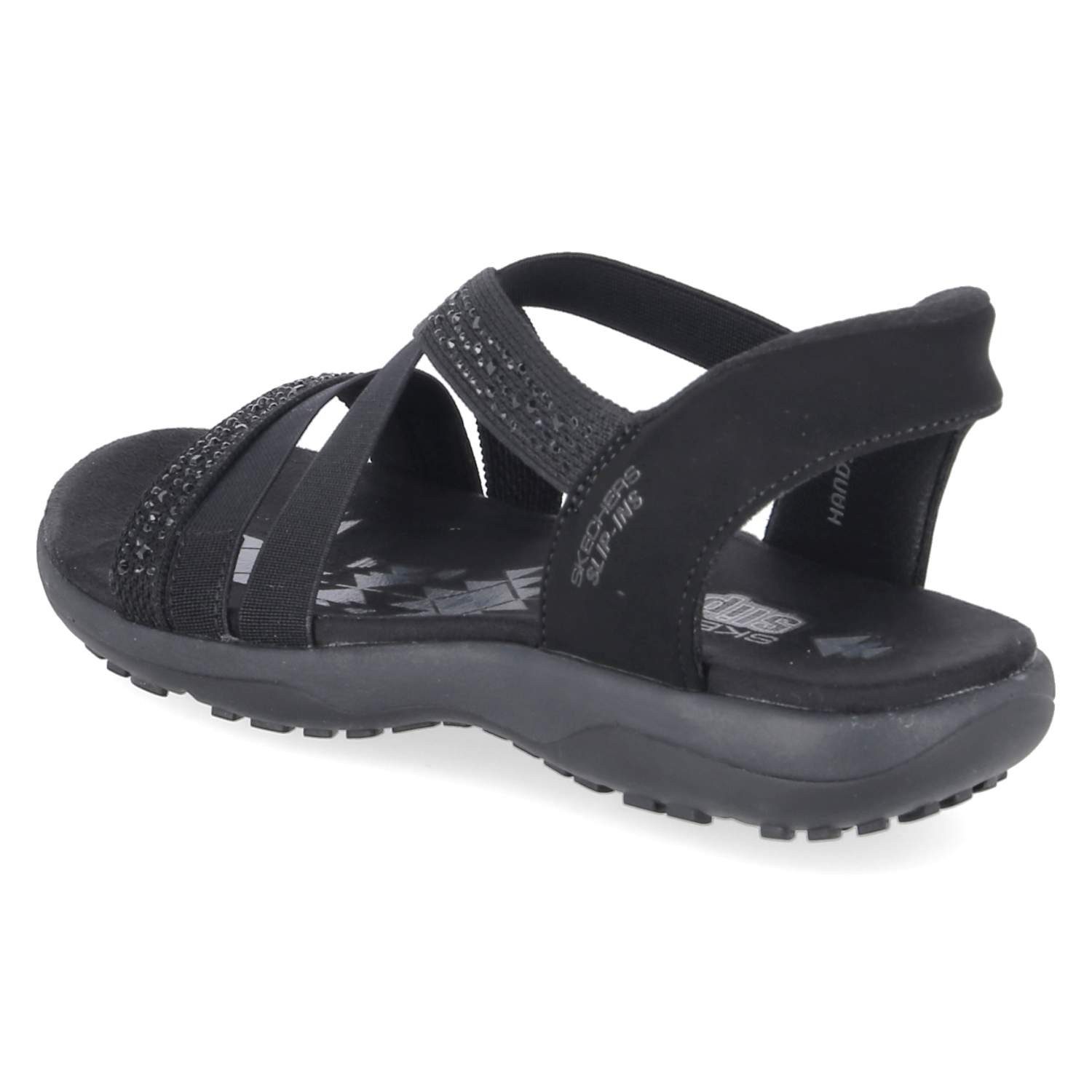 Skechers Skechers 163574 BBK Damen Textil & Synthetik black Sandalette