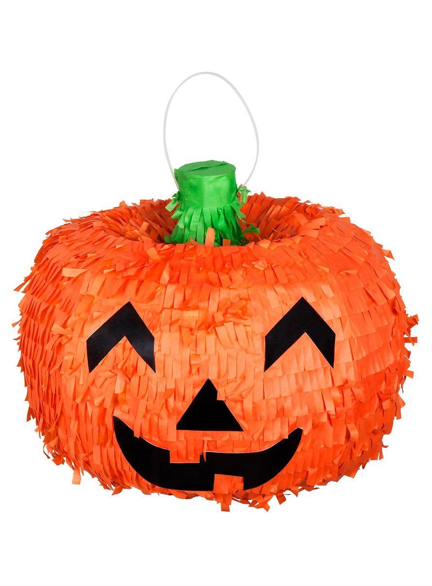 Boland Pinata Kürbis Pinata - ca. 28 x 28 cm - Halloween Deko, Gibt Deiner Party ein schlagendes Argument: Figur zum Befüllen mit