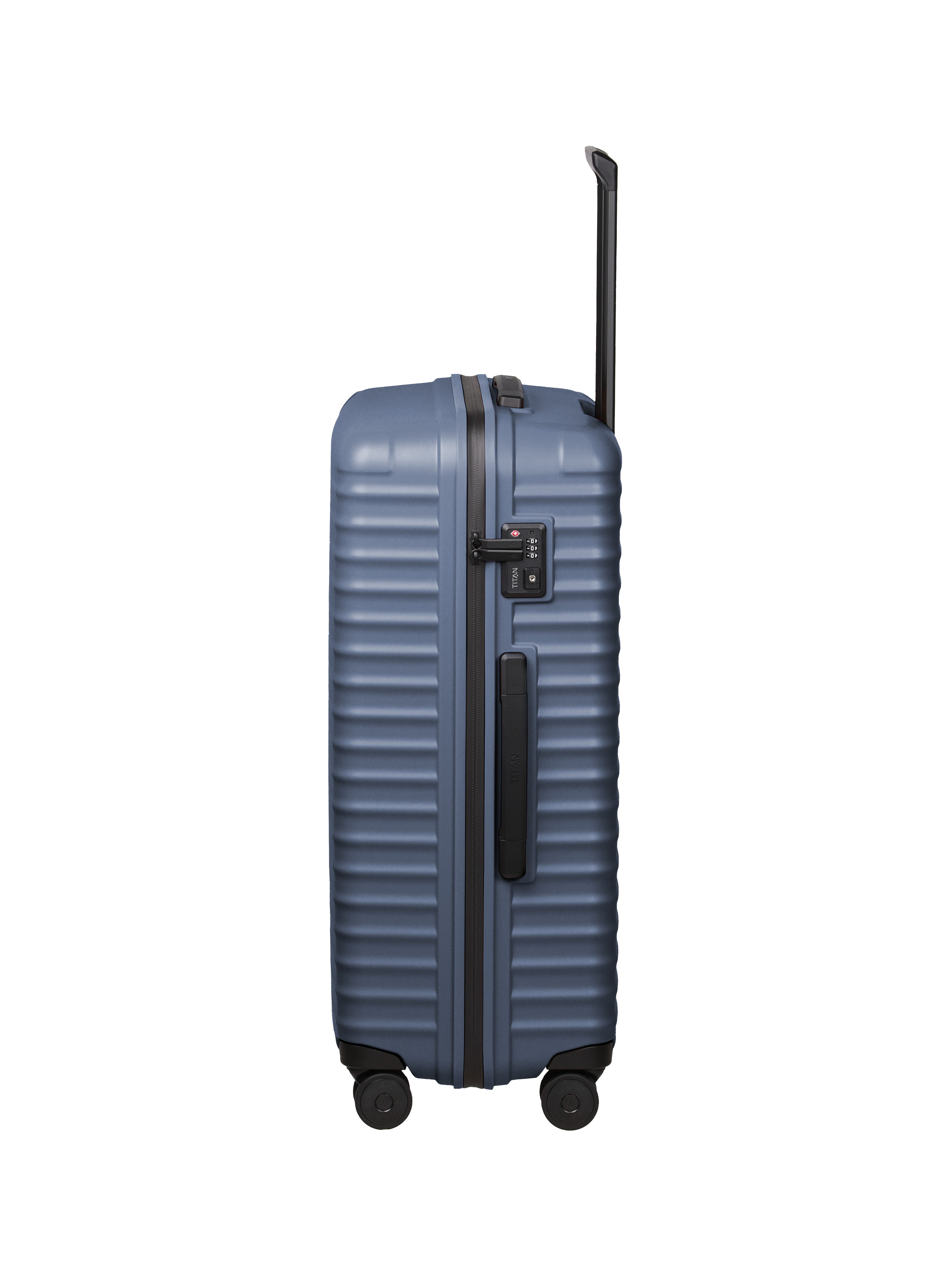 TITAN - Made in Germany Trolley UPGRADE Koffer Hartschale, 4 Rollen, mit kratzresistenter Oberfläche und cleverer Innenaufteilung