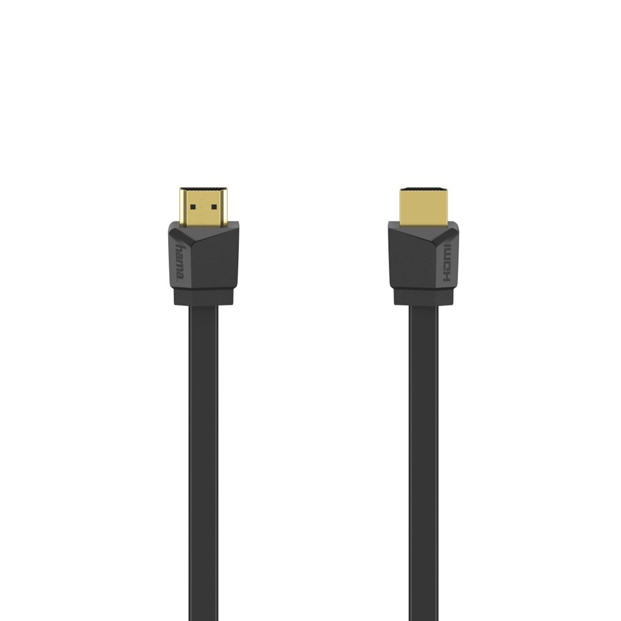 Hama Flexi Slim, High Speed 4K, 1,5 m HDMI-Kabel, HDMI™-Stecker, (150 cm)