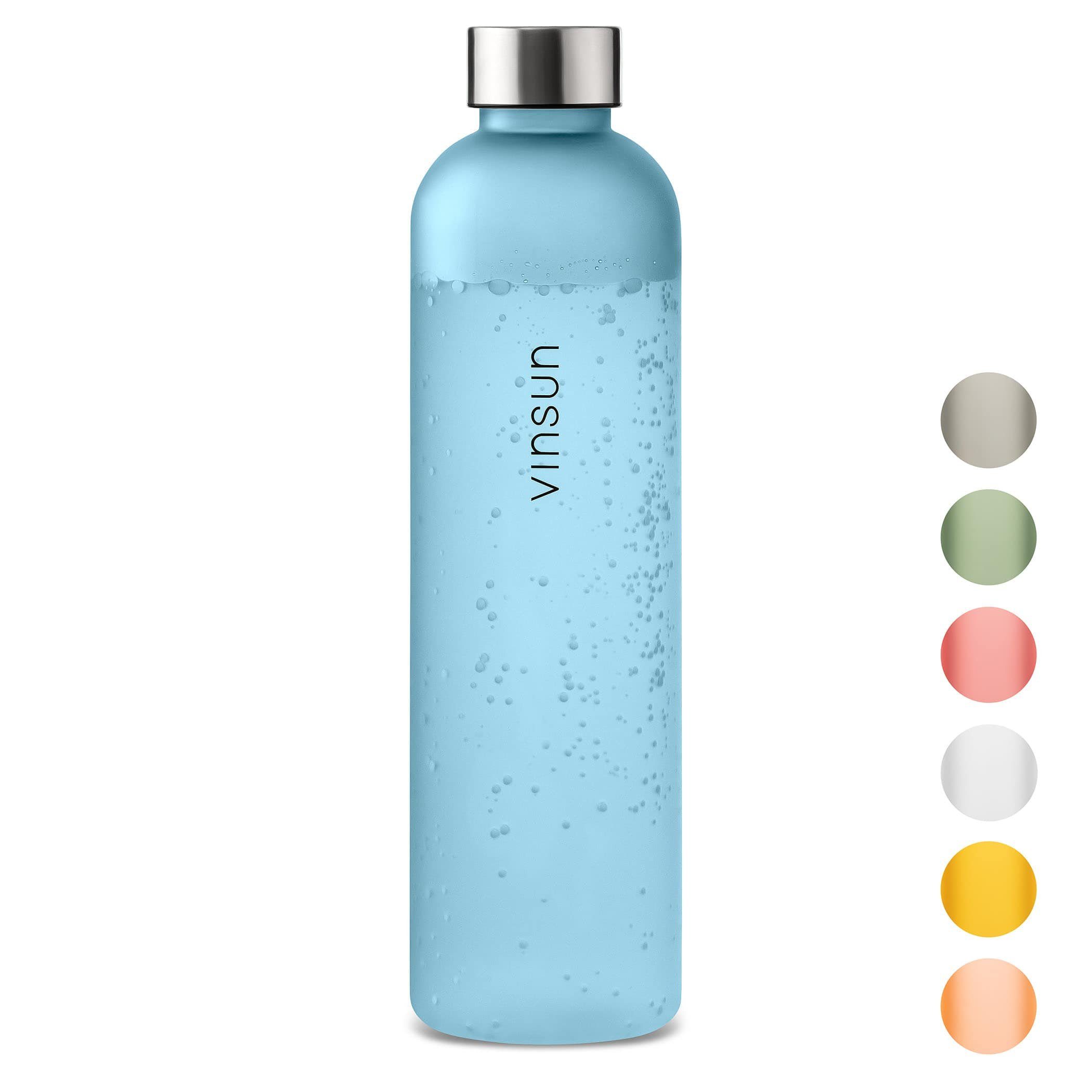 Trinkflasche Trinkflasche 650ml, Kohlensäure geeignet, auslaufsicher, Tritan