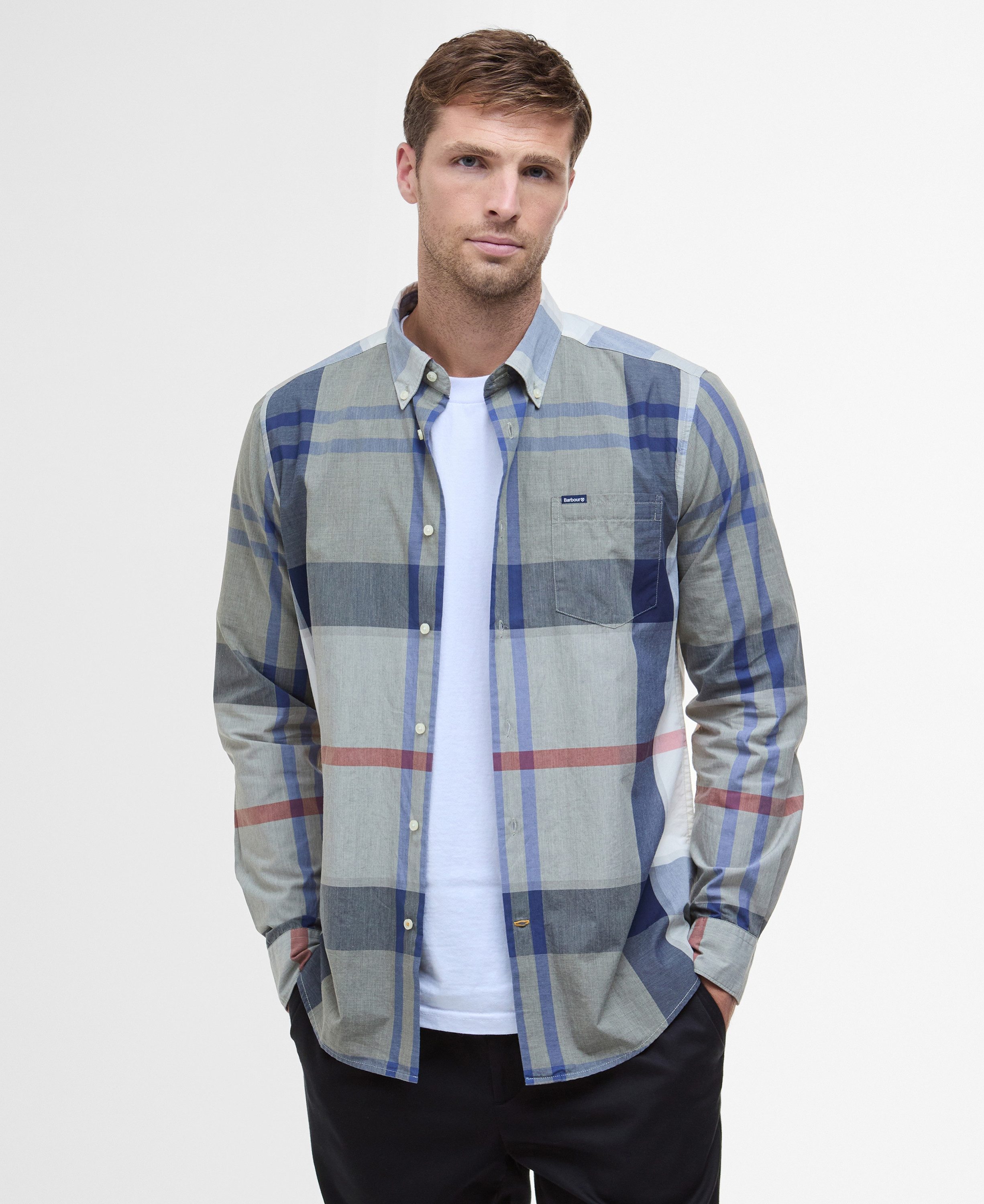 Langarmhemd Hemd Harris Tailored