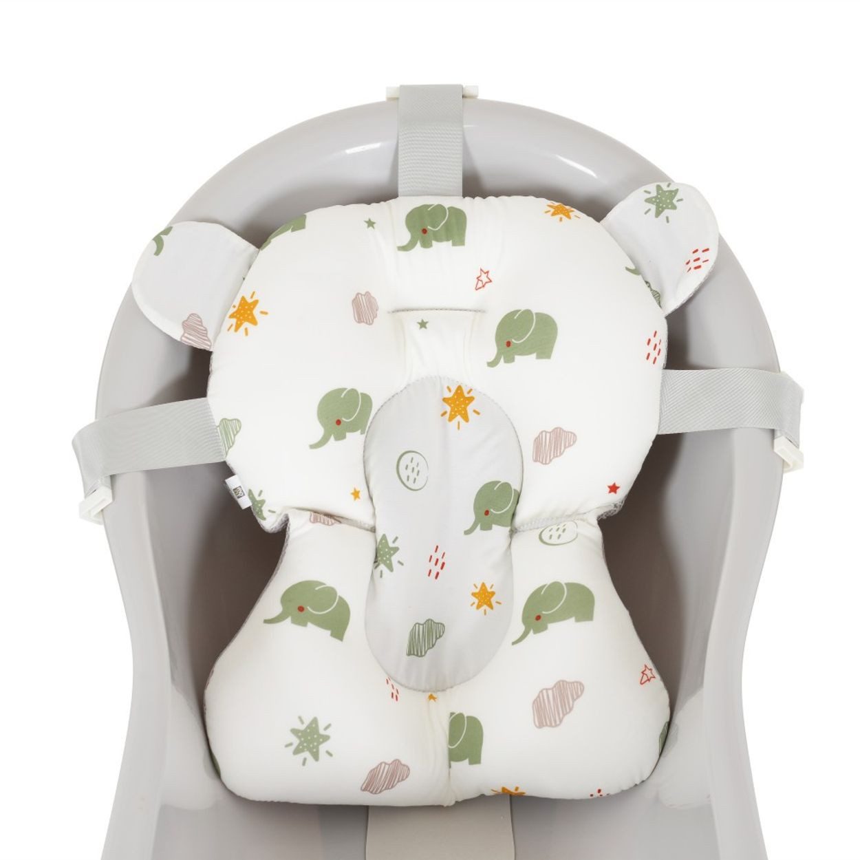 Moni Wanneneinlage Badekissen Sea Stars HA-B48, B: 44 cm, L: 33 cm, 1-tlg., Badeauflage, Kunststoff Clips, ab Geburt