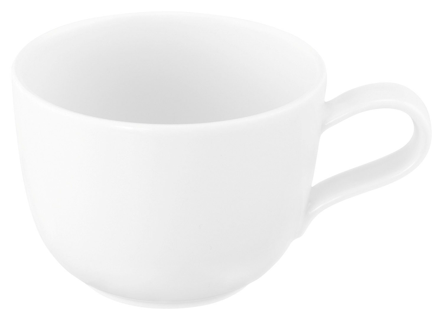 Seltmann Weiden Tasse Kaffeetasse LIBERTY Weiß, cm, 8,5 UNI, Porzellan Ø