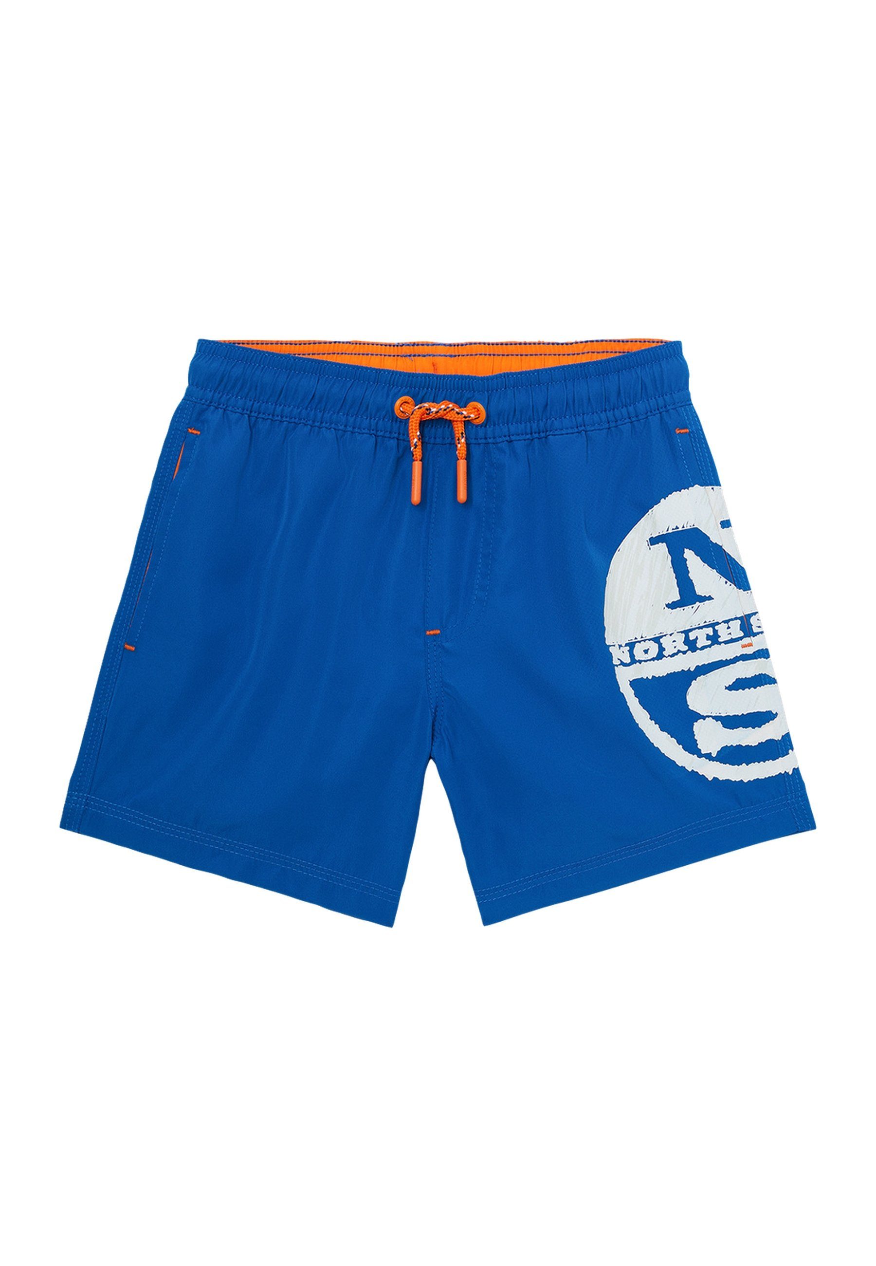 North Sails Badeshorts Recycelte Poly-Badeshorts SNORKEL BLUE