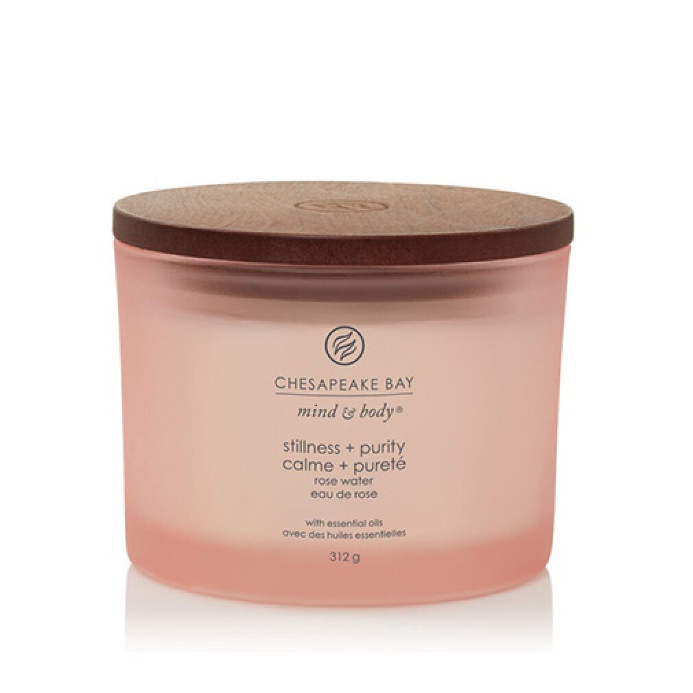 Chesapeake Bay Duftkerze Stillness + Purity Duftkerze mit 3 Dochten 312 g