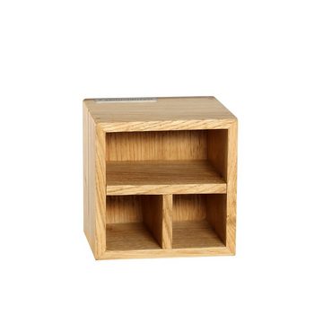 NATUREHOME Aufbewahrungsbox Stiftebox Pinselbox Stiftehalter CLASSIC 11 x 11 x 10 cm Holz, Holz, Handarbeit, Einzelstück