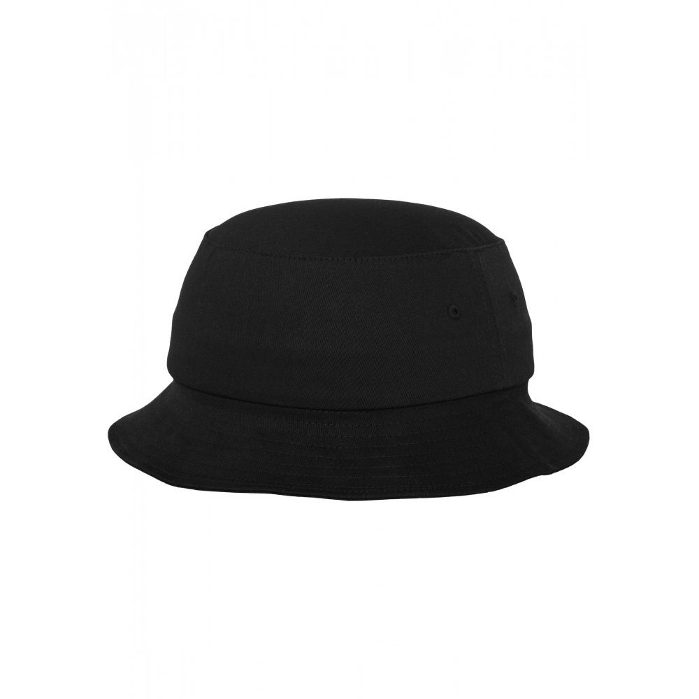 Flexfit Fischerhut Cotton - (Packung) Bucket Twill Hat schwarz