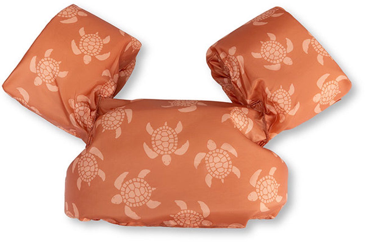 Swim Essentials Schwimmweste Puddle Jumper Orange Turtles 15-30 kg 55 x 18 cm, Schwimmflügel SChwimmhilfe Schwimmweste