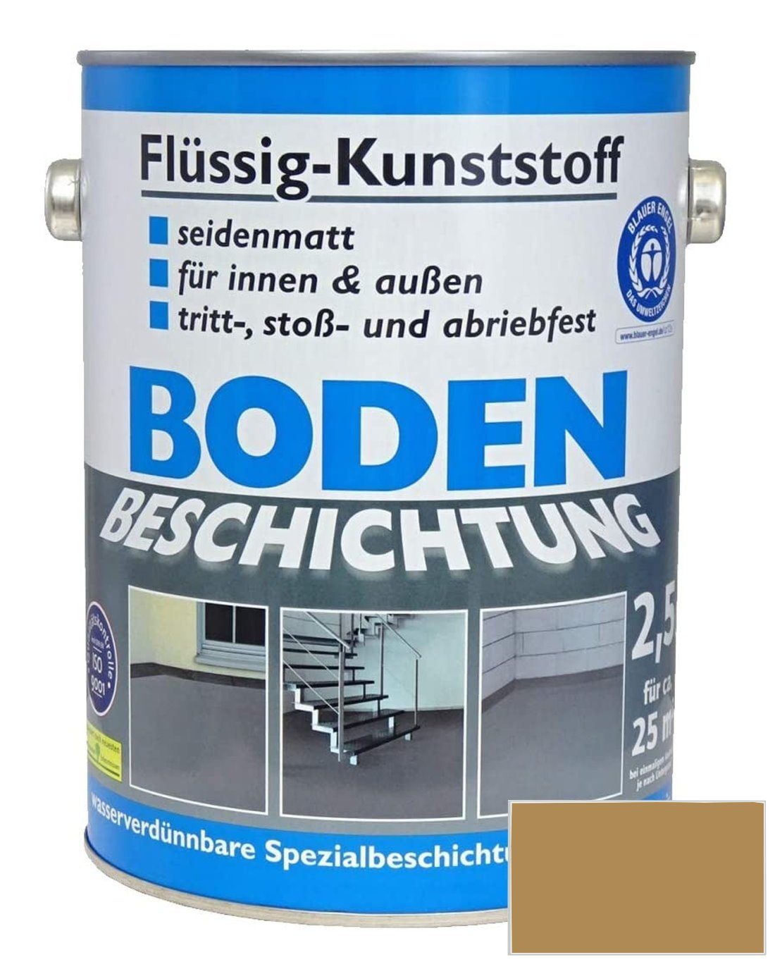 Farben Wilckens Bodenversiegelung Braun