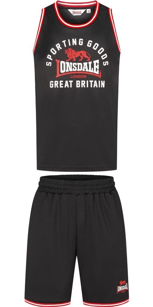Lonsdale Trainingsanzug Pewsey Singlet & Shorts Set Normale Passform günstig online kaufen