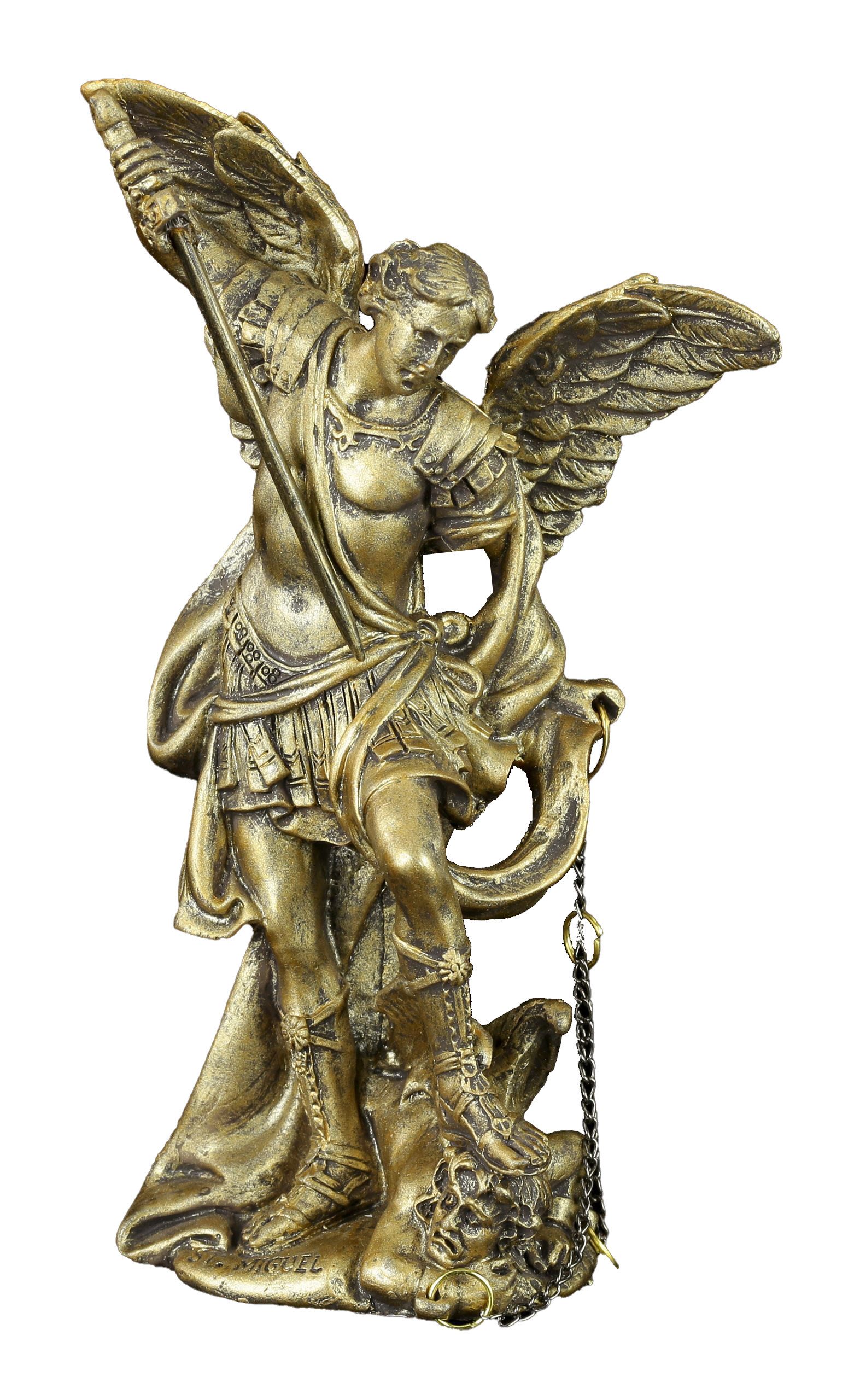 Figuren Shop GmbH Dekofigur Kleine Erzengel Figur - Michael - Götter Mythologie Dekoration