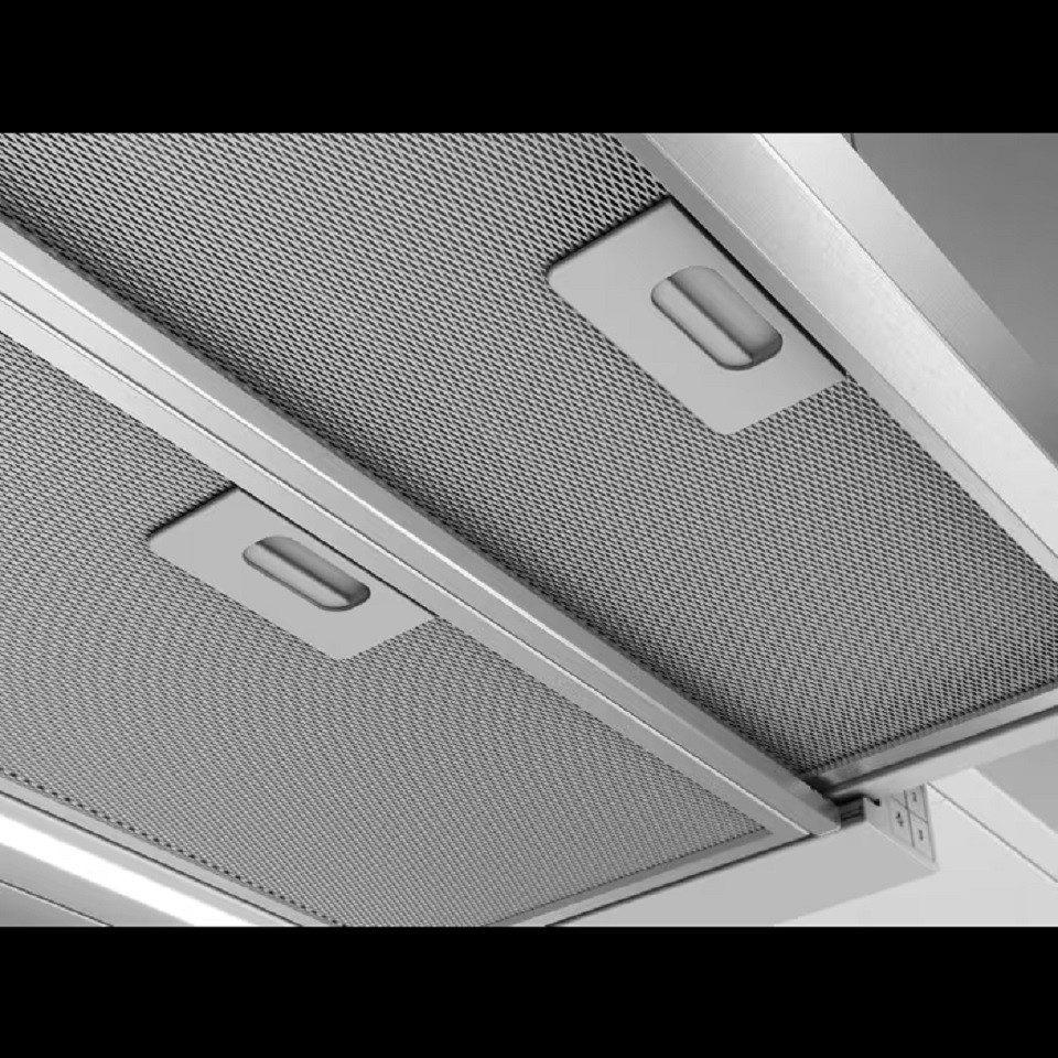 AEG Zwischenbauhaube LFP416X Serie keine Angaben LFP416X, LED-Leuchtstreifen, Drucktasten, Abluft- und Umluftbetrieb