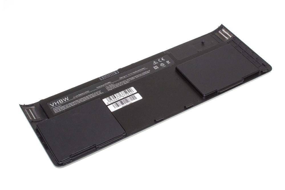 vhbw passend für HP EliteBook Revolve 810 G3 Tablet (W8K52AW), 810 Tablet, Laptop-Akku 4400 mAh
