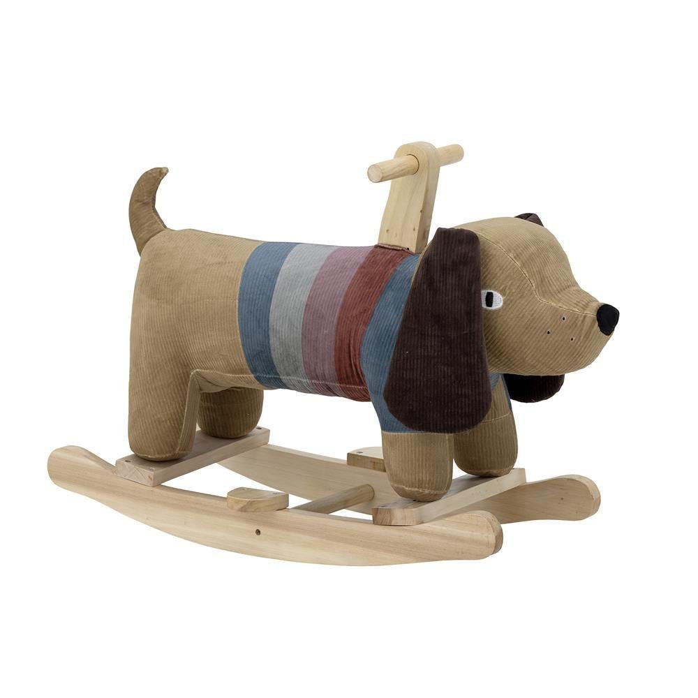 Bloomingville Schaukeltier Charlie Schaukelspielzeug Hund, Braun günstig online kaufen