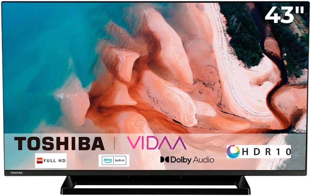 Toshiba 43LV3E63DA LED-Fernseher (108 cm/43 Zoll, Full HD, Smart-TV)